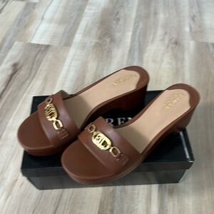Lauren Ralph Lauren Women's Roxanne Nappa Leather Sandals